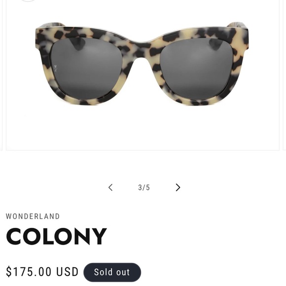 WONDERLAND Tortoise Shell Sunglasses - Picture 9 of 11